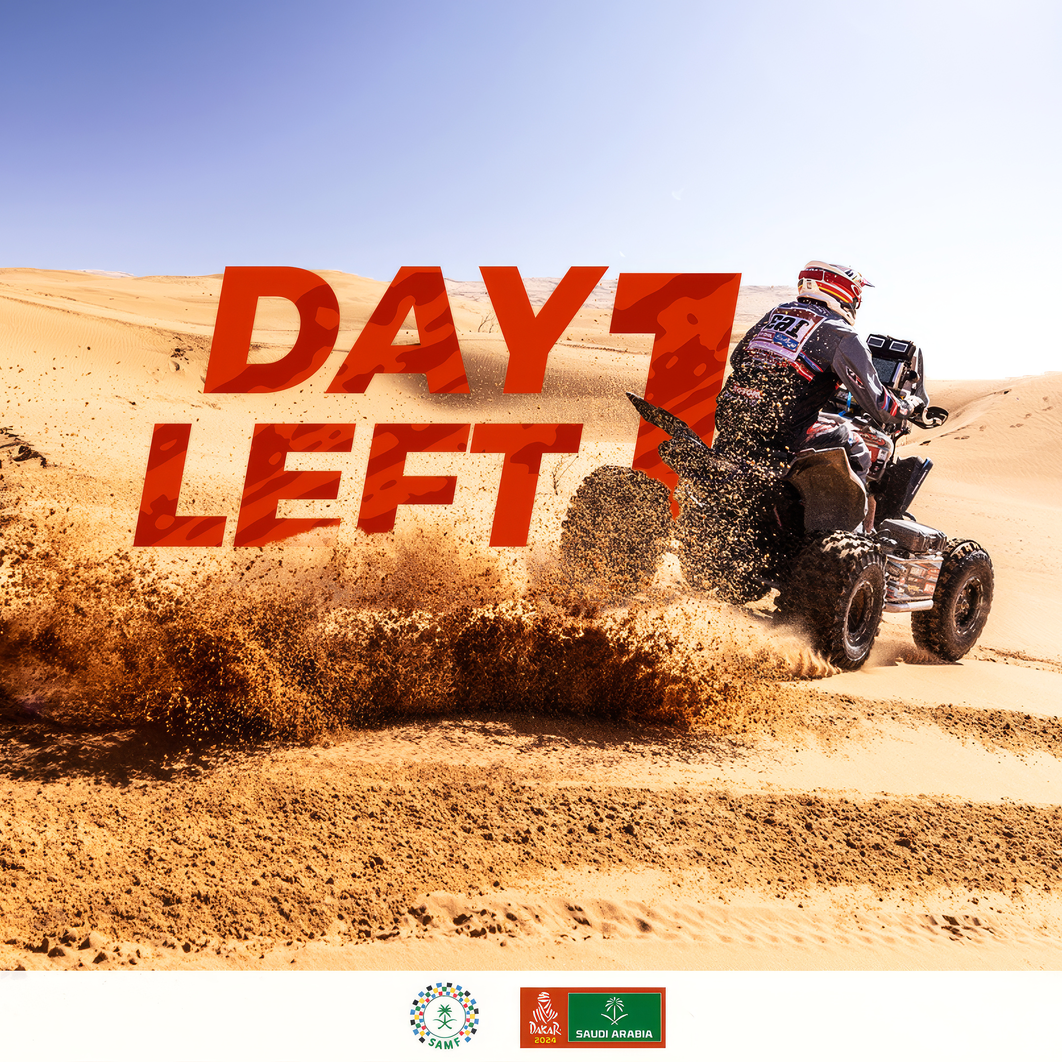 One day to the start