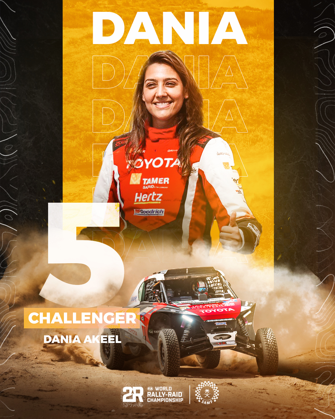 Dania Akeel — fifth, Challenger