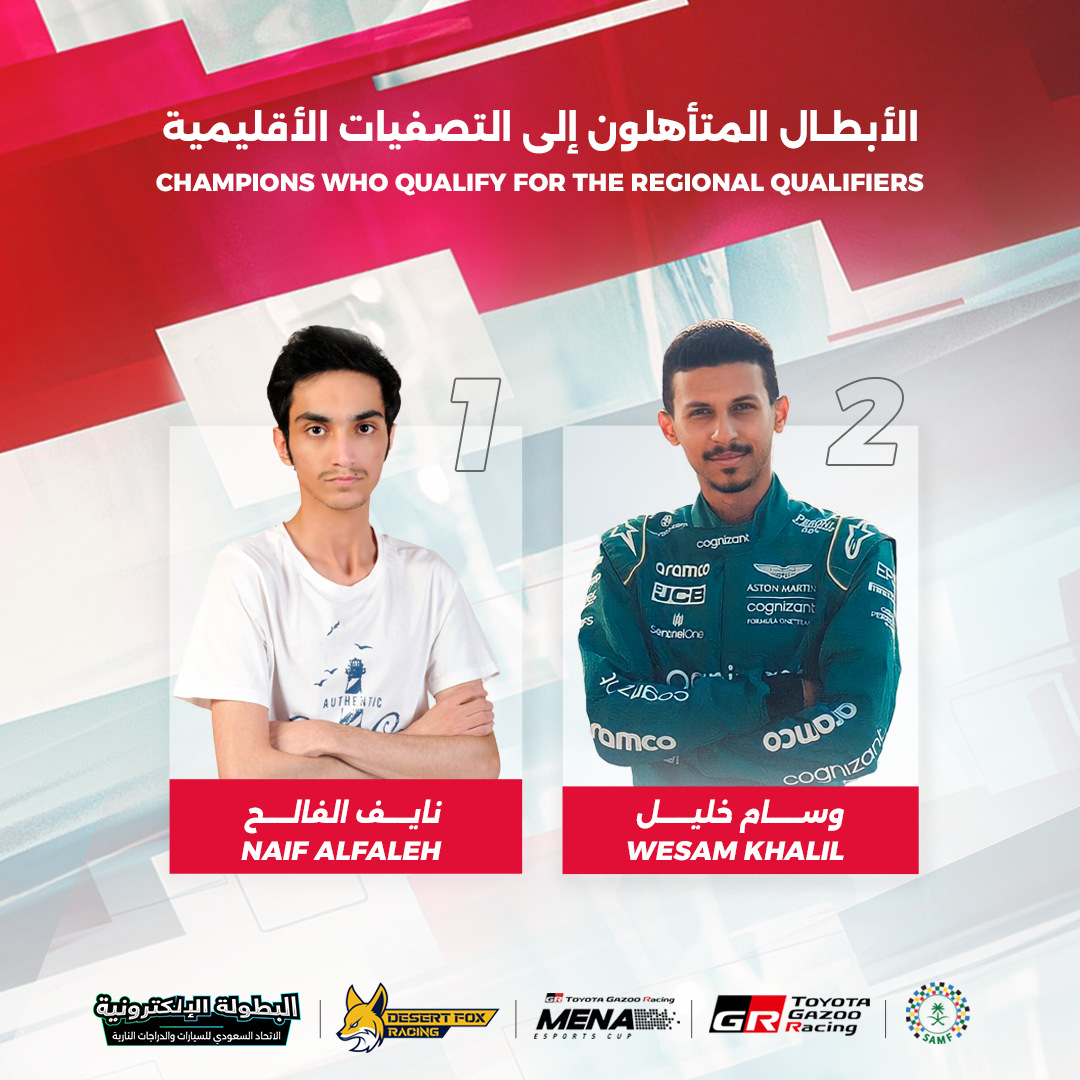 Champions qualifying for the regional finals
