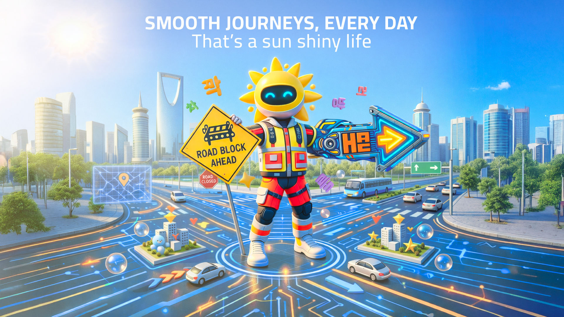 Key visual — Smooth journeys, every day