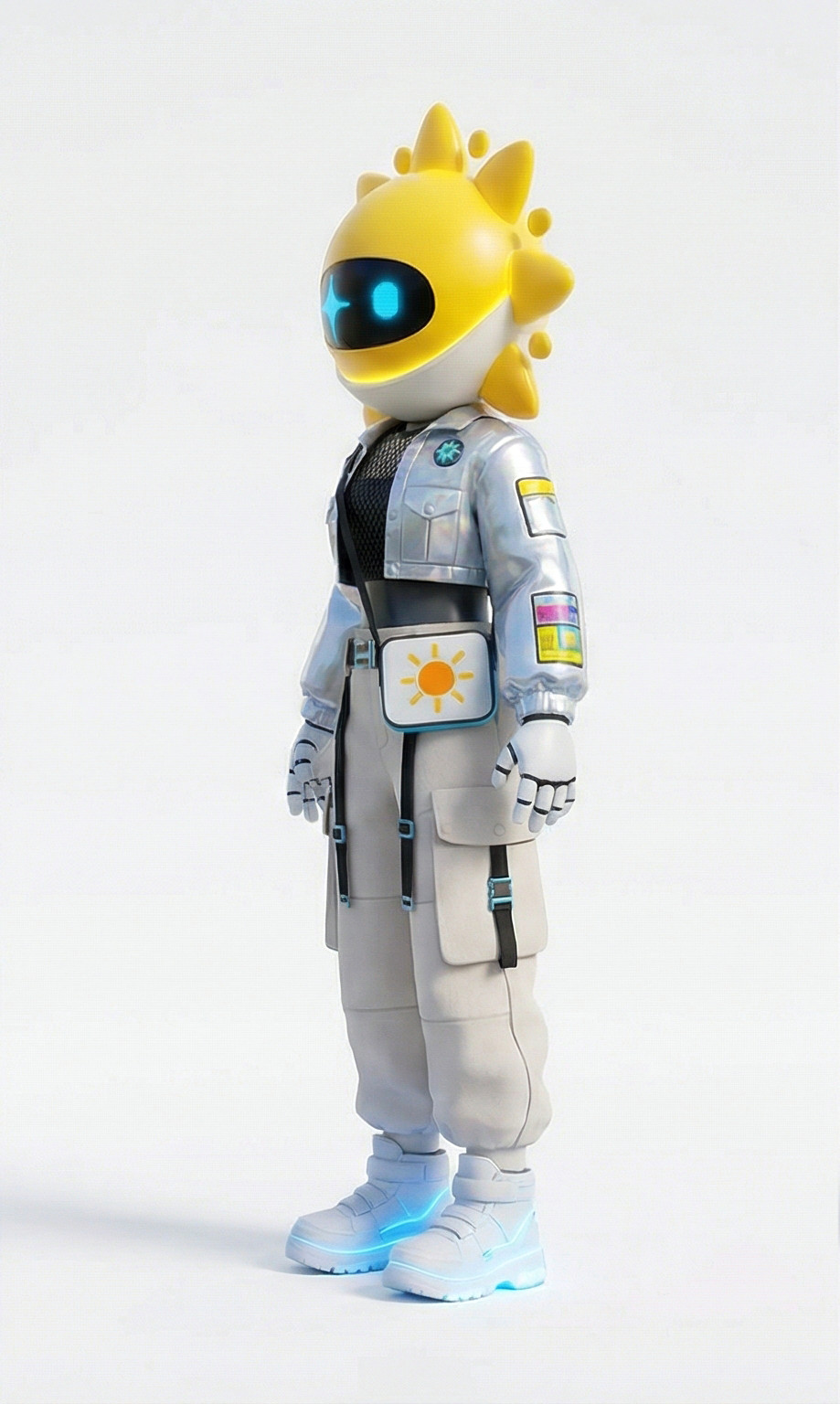 Hae character turnaround — right profile