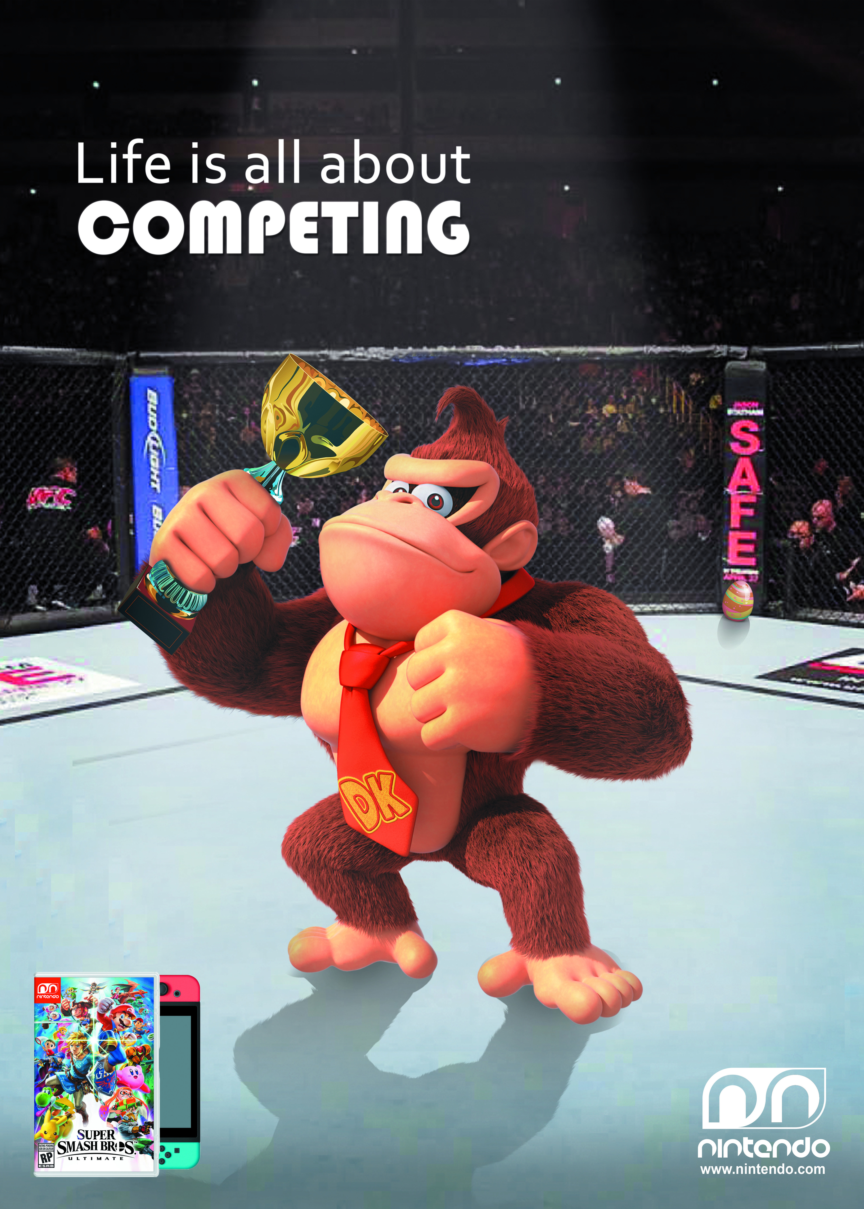 Life is all about competing — Super Smash Bros. Ultimate