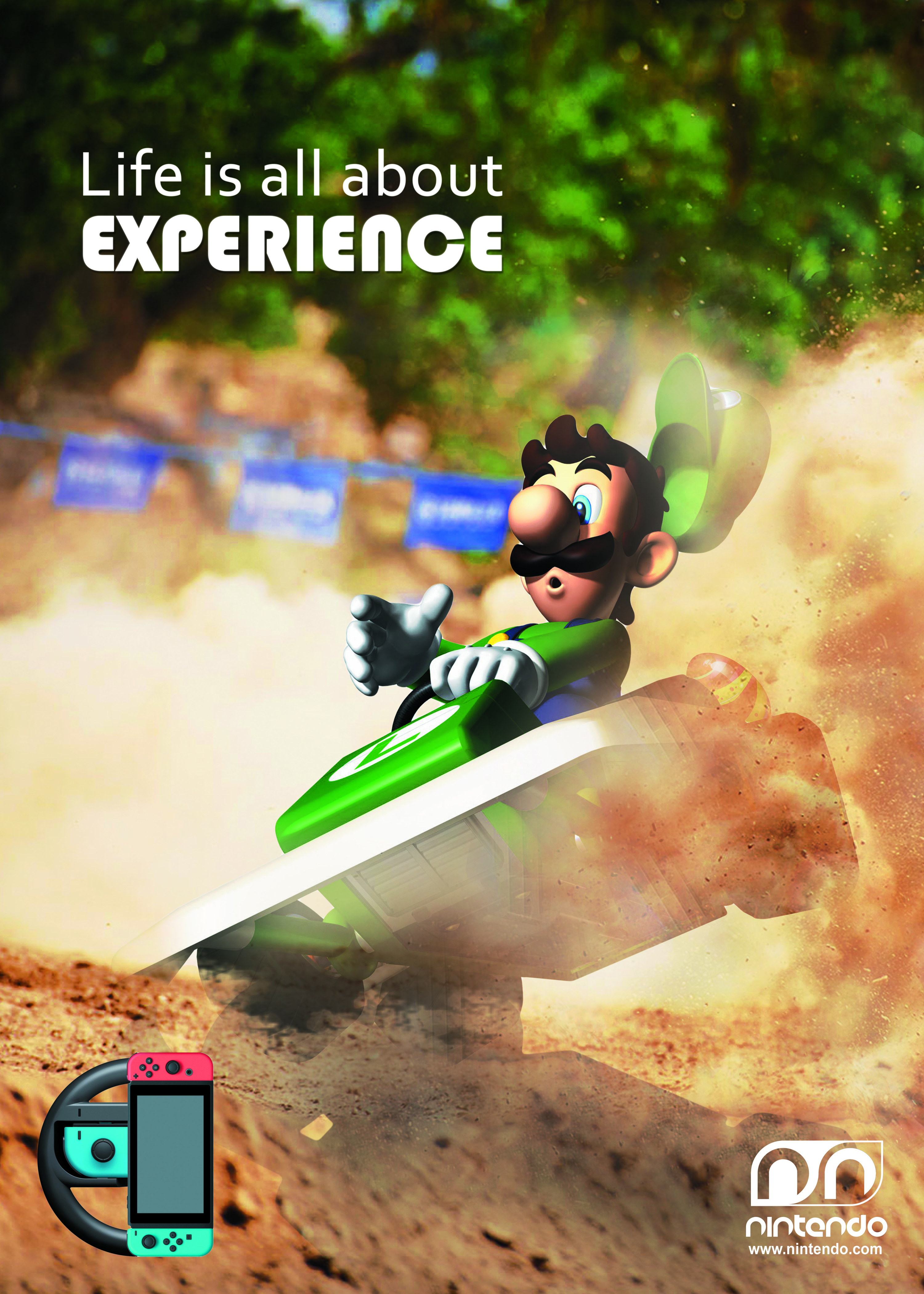 Life is all about experience — Mario Kart
