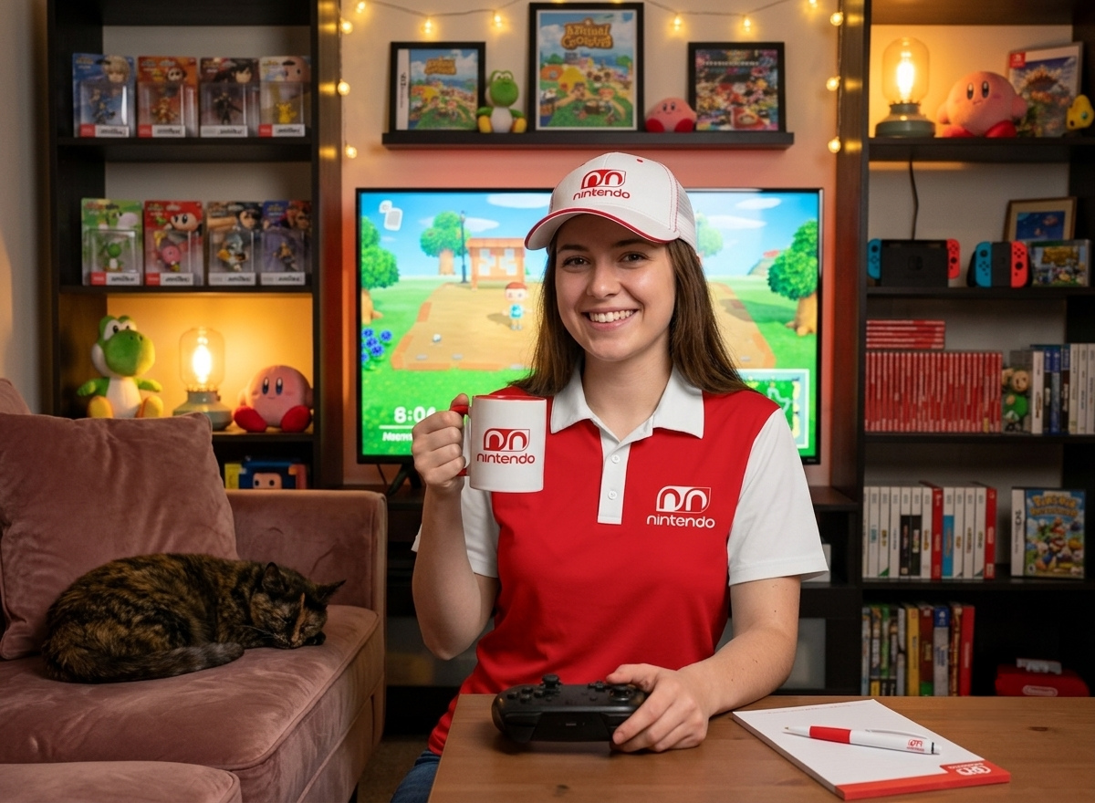 Uniform, cap and mug